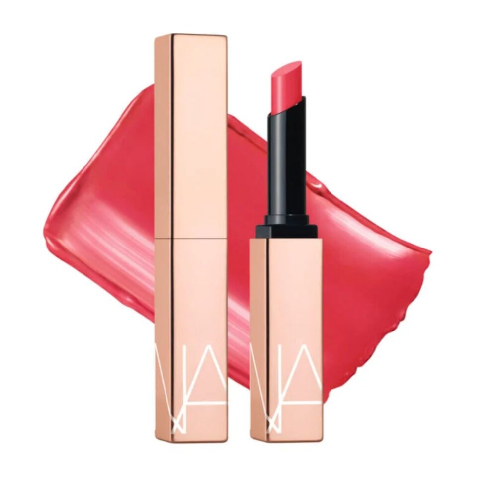 NEW NARS Afterglow Sensual Shine Lipstick - 210 No Inhibitions Raspberry PinkRed